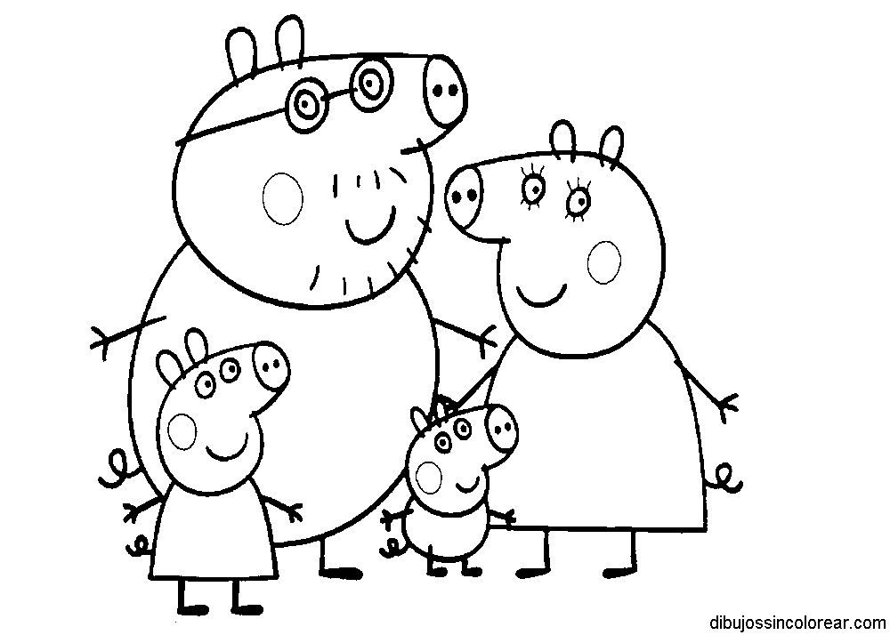 Dibujos para colorear. Maestra de Infantil y Primaria.: Peppa Pig ...