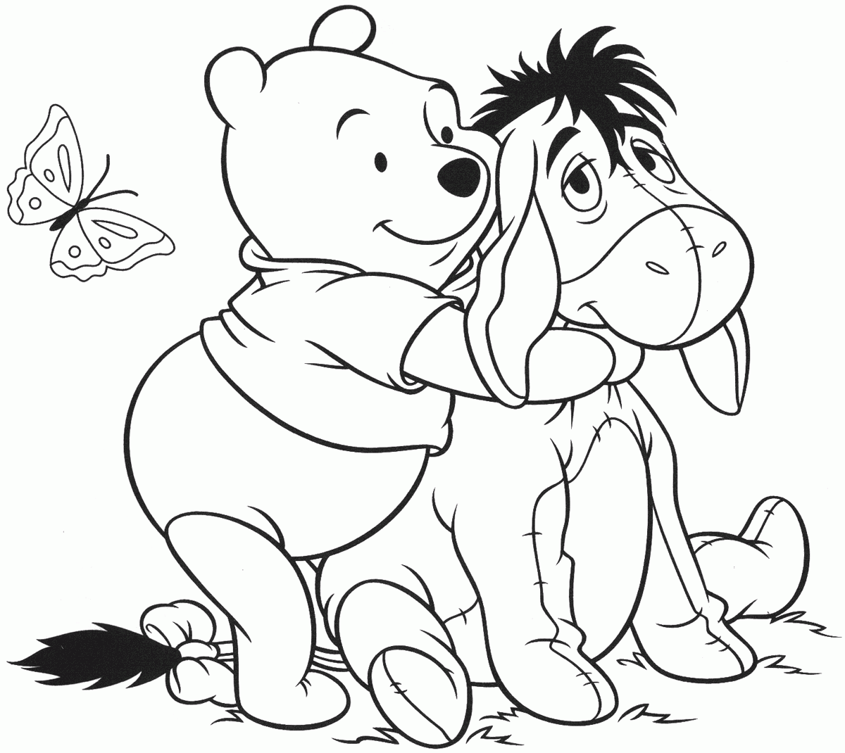 Dibujos para colorear. Maestra de Infantil y Primaria.: Winnie the ...