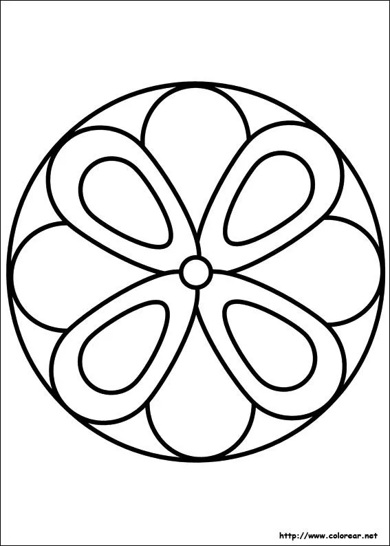 Dibujos para colorear de Mandalas