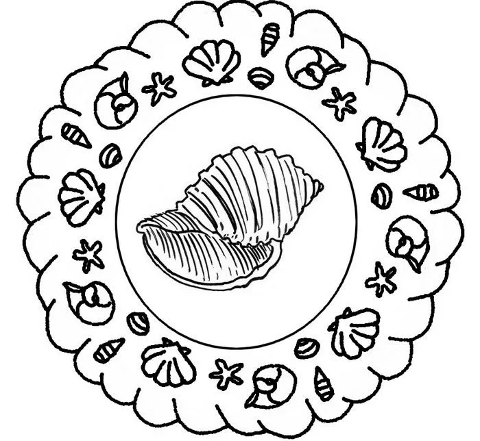 Dibujos para colorear Mandalas de Verano Dibujos para imprimir