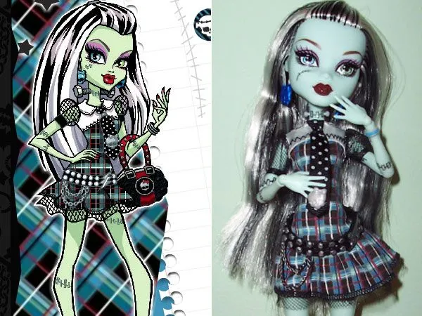 Dibujos para Colorear y Manualidades: Frankie Stein Monster high para ...