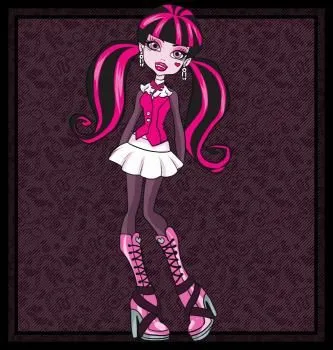 Dibujos para Colorear y Manualidades: Monster High Draculaura para ...