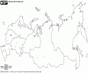 Dibujos para colorear de Mapas políticos de países de Europa ...