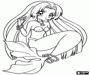 Dibujos para colorear de Mermaid Melody - Pichi Pichi Pitch ...