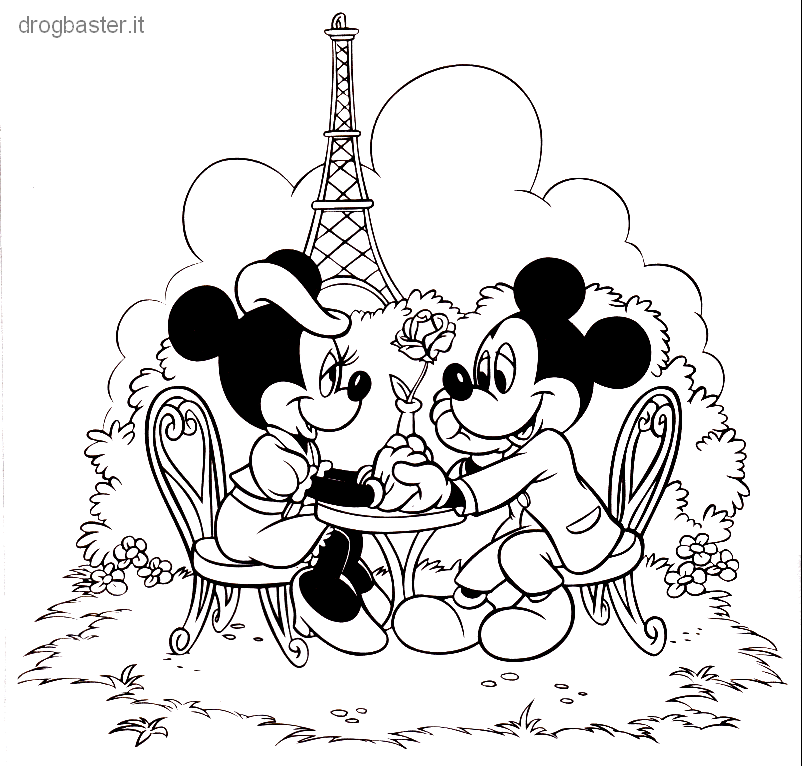 Dibujos Para Colorear De Mickey Mouse Mickey Mouse Locutor De ...