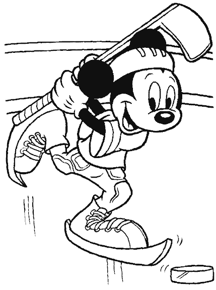 Dibujos para colorear de Mickey Mouse, Plantillas para colorear de ...