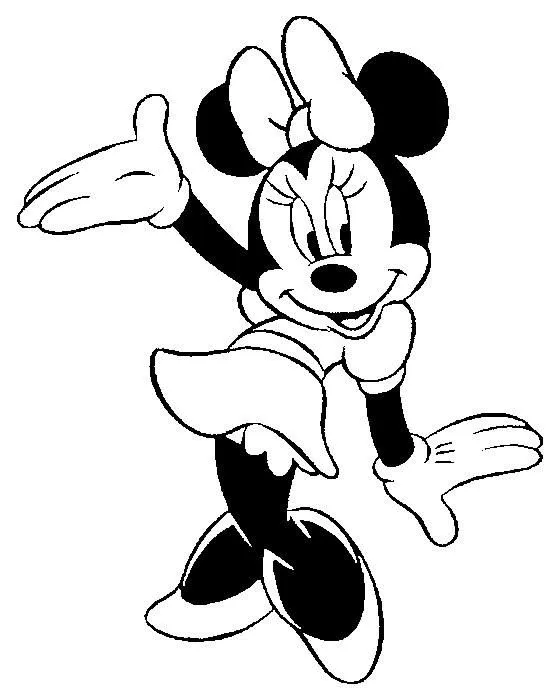 Dibujos para todo: Dibujos de Minnie