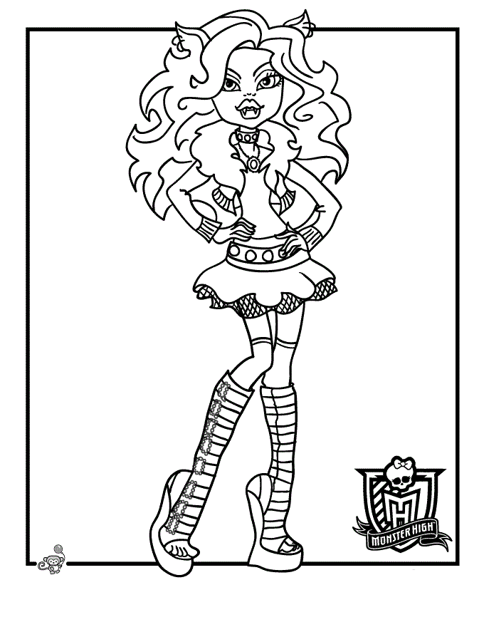 Dibujos de Monster High fáciles - Imagui