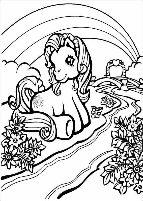 Dibujos para colorear de my little pony - Imagui