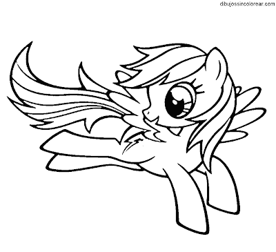 My Little Pony en dibujo para colorear - Imagui