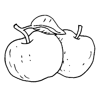 Dibujos para colorear de un niño comiendo manzana - Imagui