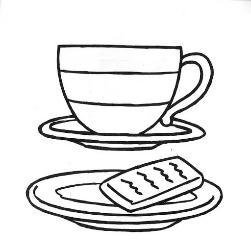 Para colorear de objetos dela casa - Imagui