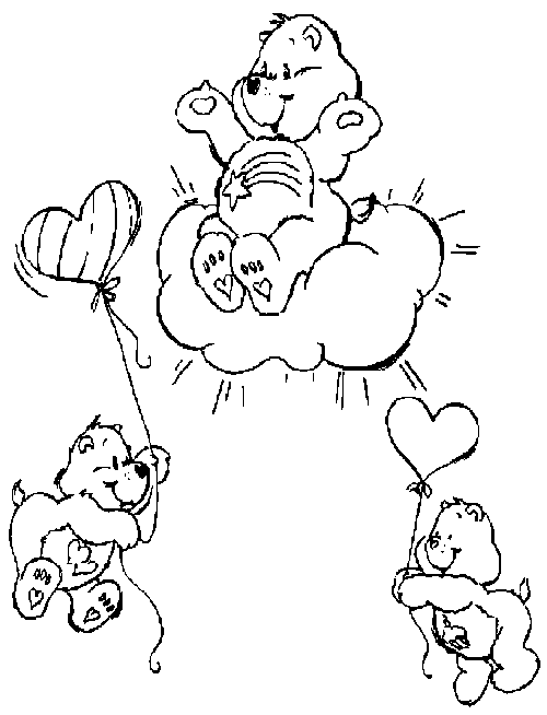 Dibujos para colorear de osos cariñosos bañandose - Imagui