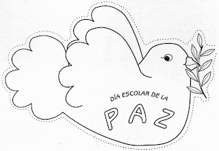 Dibujos para colorear de palomas de la paz - Imagui