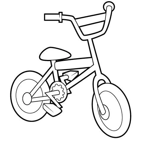 COLOREAR DIBUJOS DE BICICLETAS | Dibujos para colorear