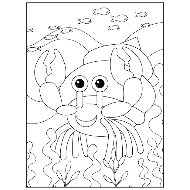 Dibujos para colorear de pascua para niños vector premium | Vector Premium