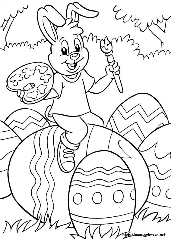 Dibujos para colorear de Pascuas