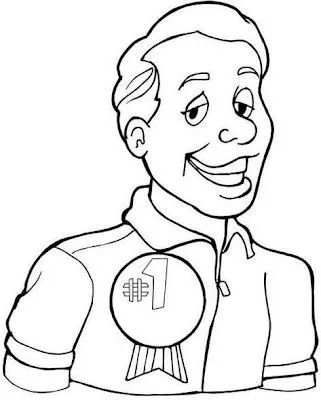 DIBUJOS PARA COLOREAR PINTAR IMAGENES: DIBUJOS DEL PADRE (PAPA ...