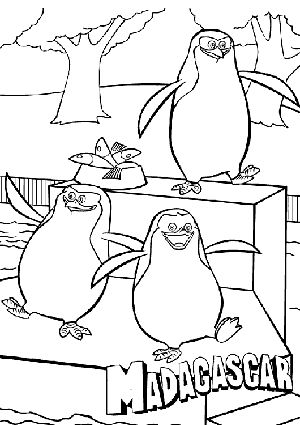 DIBUJOS PARA COLOREAR PINTAR IMAGENES: DIBUJOS DE PINGUINOS PARA ...