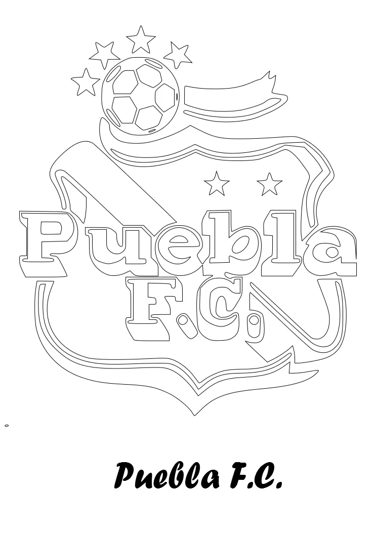 Dibujos para Colorear, Pintar , imprimir.....: ESCUDOS FÚTBOL MEXICANO