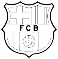 Dibujos para Colorear, Pintar , imprimir.....: F.C. BARCELONA