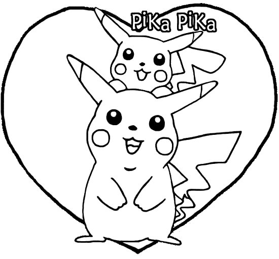 DIBUJOS PARA COLOREAR PINTAR: PICACHU PARA COLOREAR PINTAR