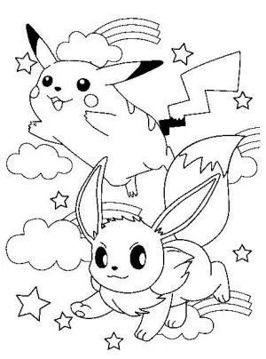 Dibujos para colorear de Pokemon