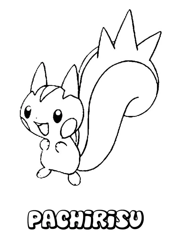 Dibujos para colorear de pokemon - Dibujos para colorear - IMAGIXS