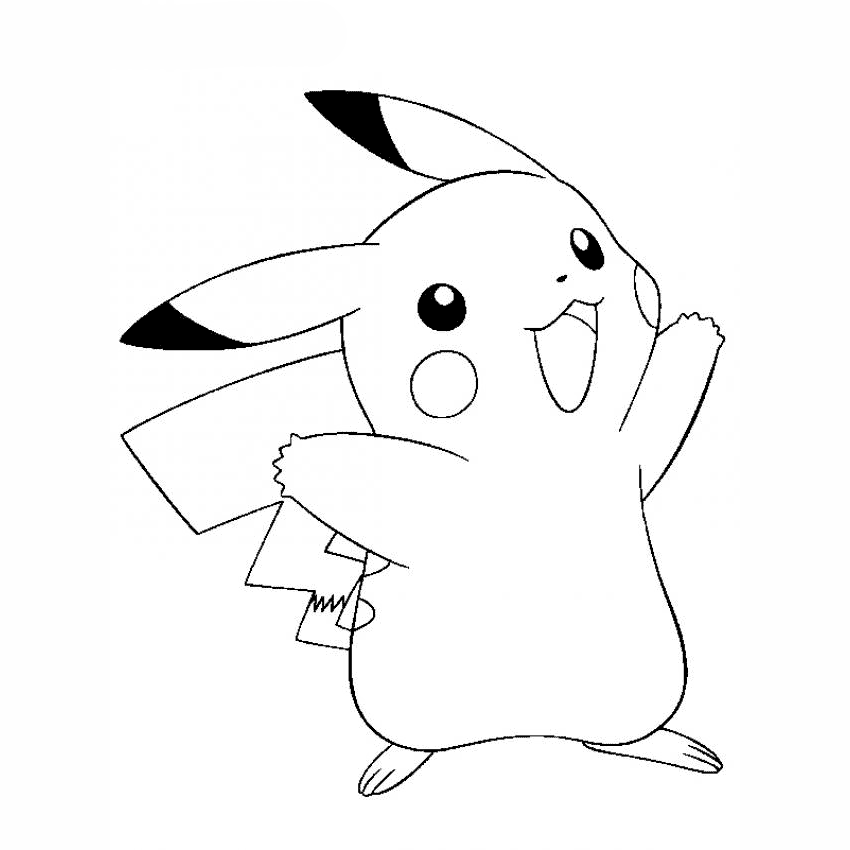 Dibujos para colorear Pokemon. Dibujos Pokemon para niños