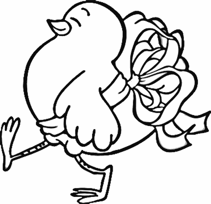 Dibujos para colorear de Pollos, Plantillas para colorear de Pollos