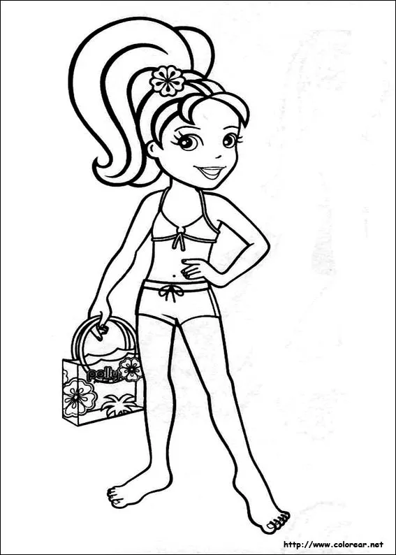 Dibujos para colorear de Polly Pocket