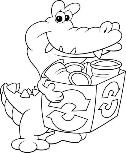 traductor recycle free coloring pages | Coloring Pages