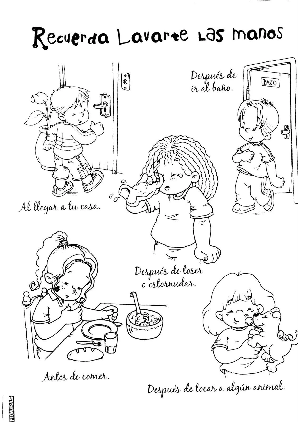 Dibujos para colorear del respeto en la escuela - Imagui