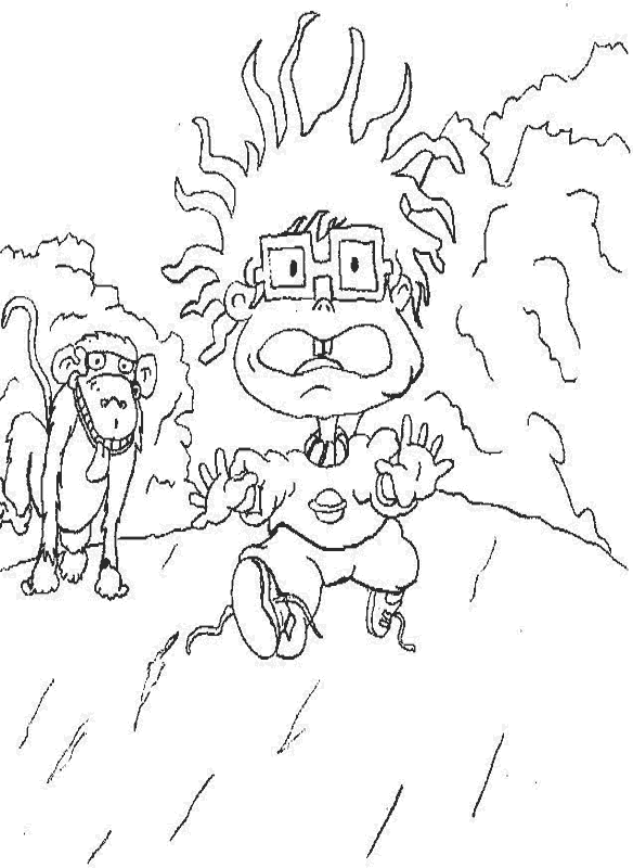 Dibujos para colorear de Rugrats o Aventuras en pañales ...