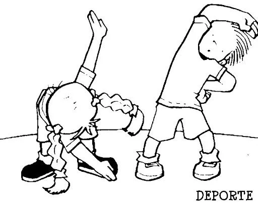 Dibujos para colorear del día de la salud - Imagui