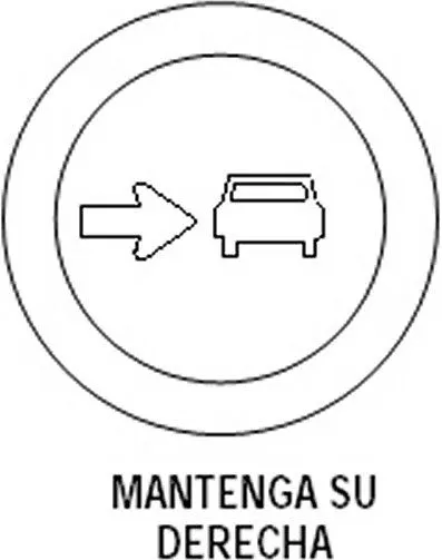 Señales de transito informativas individuales para colorear - Imagui
