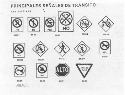 Dibujos para colorear de señales de seguridad - Imagui