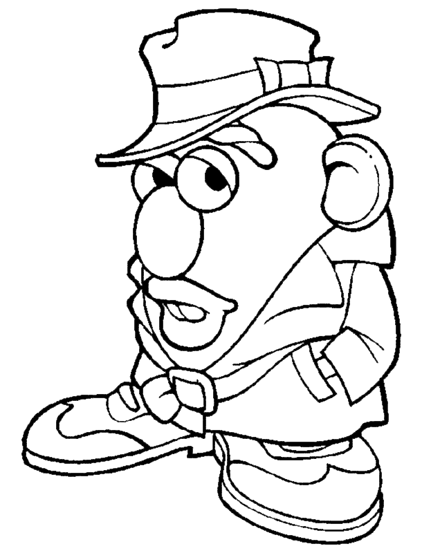 Dibujos para colorear de El Señor Cabeza de Patata, Mr. Potato ...