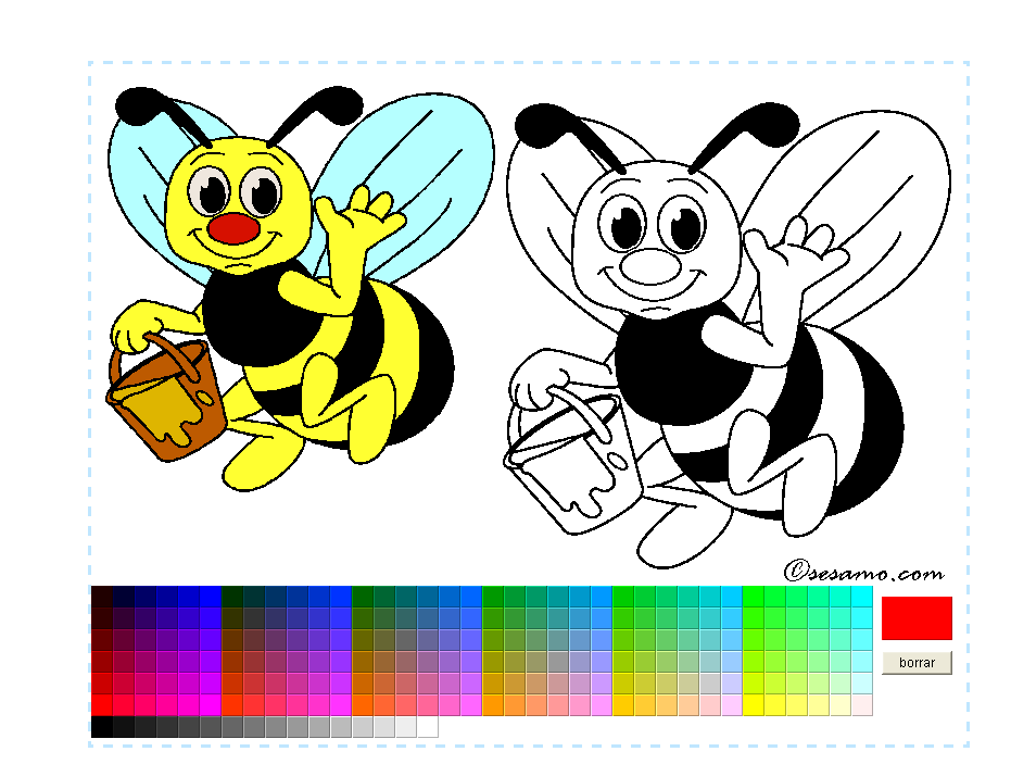 Dibujos para colorear (sesamo.com) - Didactalia: material educativo