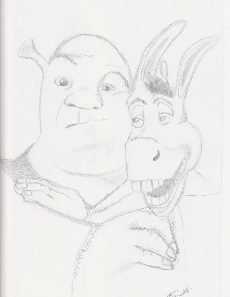 Dibujos para colorear de shrek - Dibujos para colorear - IMAGIXS