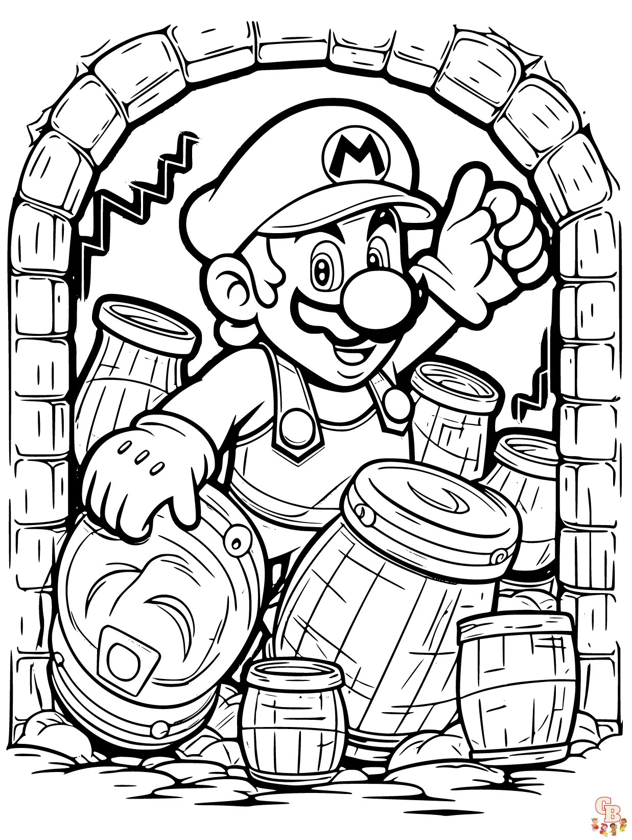 Dibujos para colorear de Super Mario: Actividades divertidas y educativas