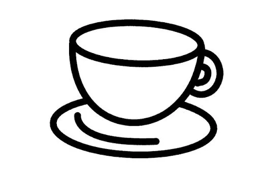 Imagenes de tazas de café para colorear - Imagui