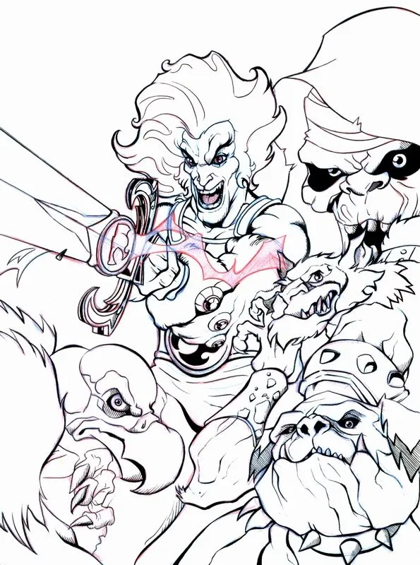 Thundercats para colorear - Imagui