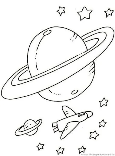 DIBUJOS PARA COLOREAR EL UNIVERSO | Dibujos para colorear