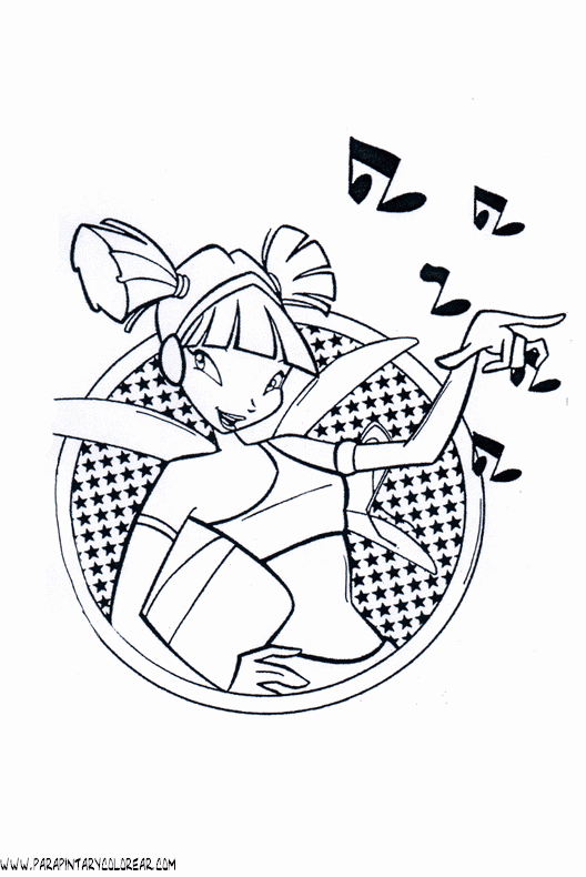Dibujos para colorear de winx club - Imagui