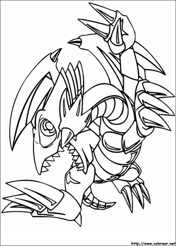 Dibujos para colorear de Yu-Gi-Oh