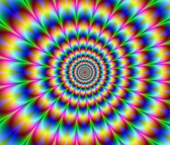 Muchos colores | Ilusiones opticas, Optical illusions | Pinterest