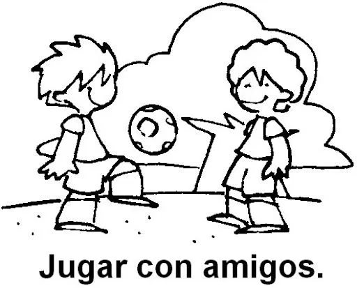 Dibujos de la convivencia escolar para colorear - Imagui