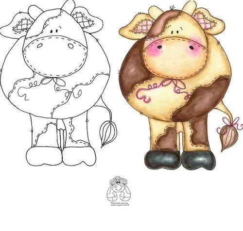 dibujos country animalitos - Buscar con Google | Dibujos Country ...