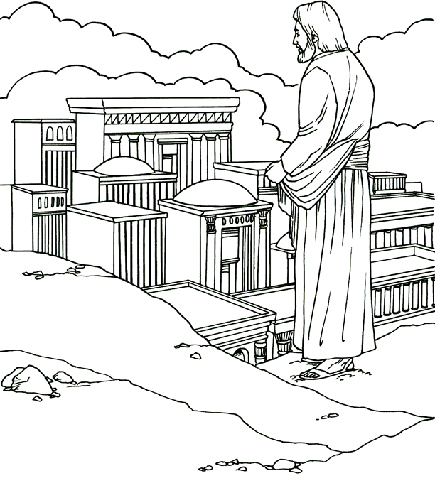 Dibujos Cristianos Para Colorear: Dibujos Biblicos: La Tentación ...